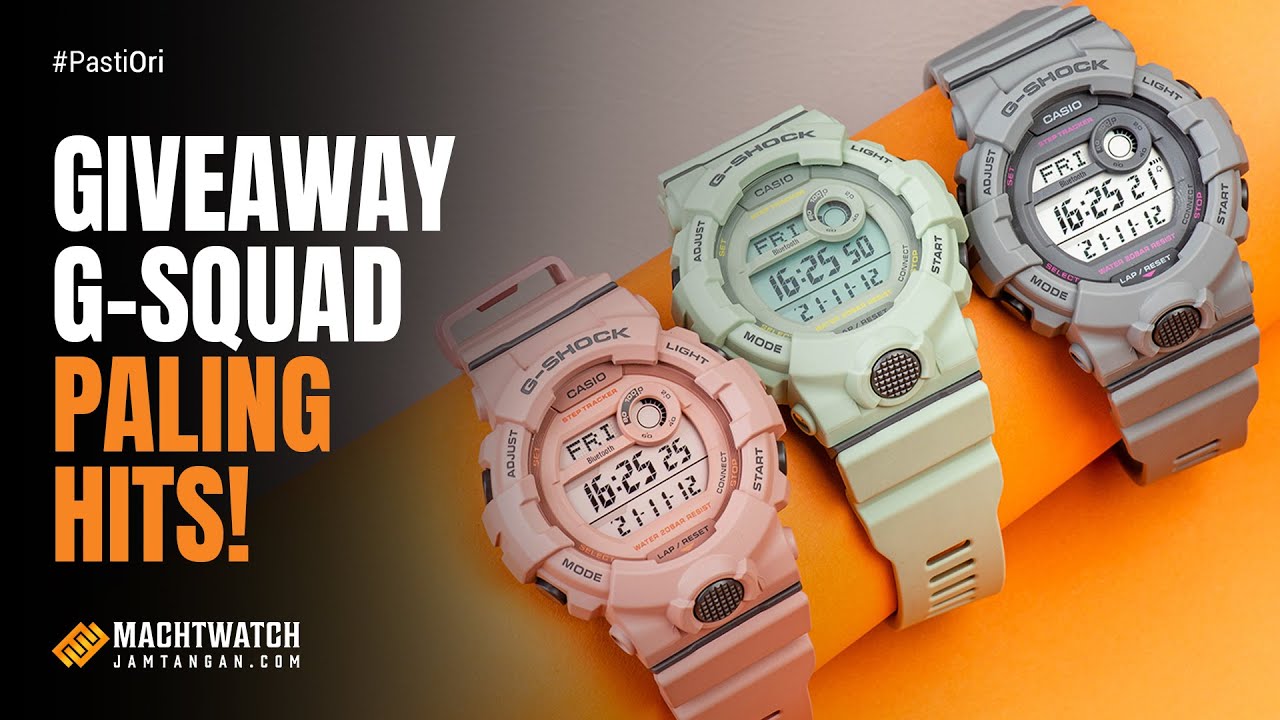 KASIH SATU BUAT GIVEAWAY! Fitur dan Keunggulan G-Shock GMD-B800SU