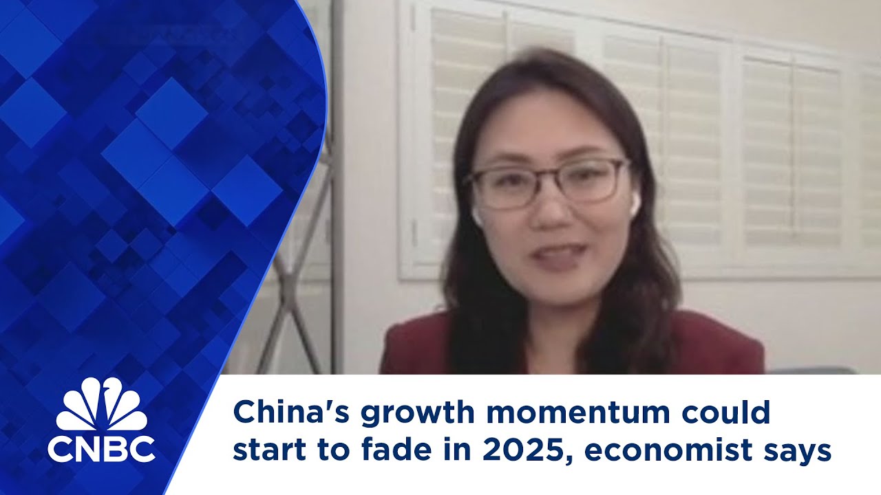 China's growth momentum could start to fade in 2025, economist says