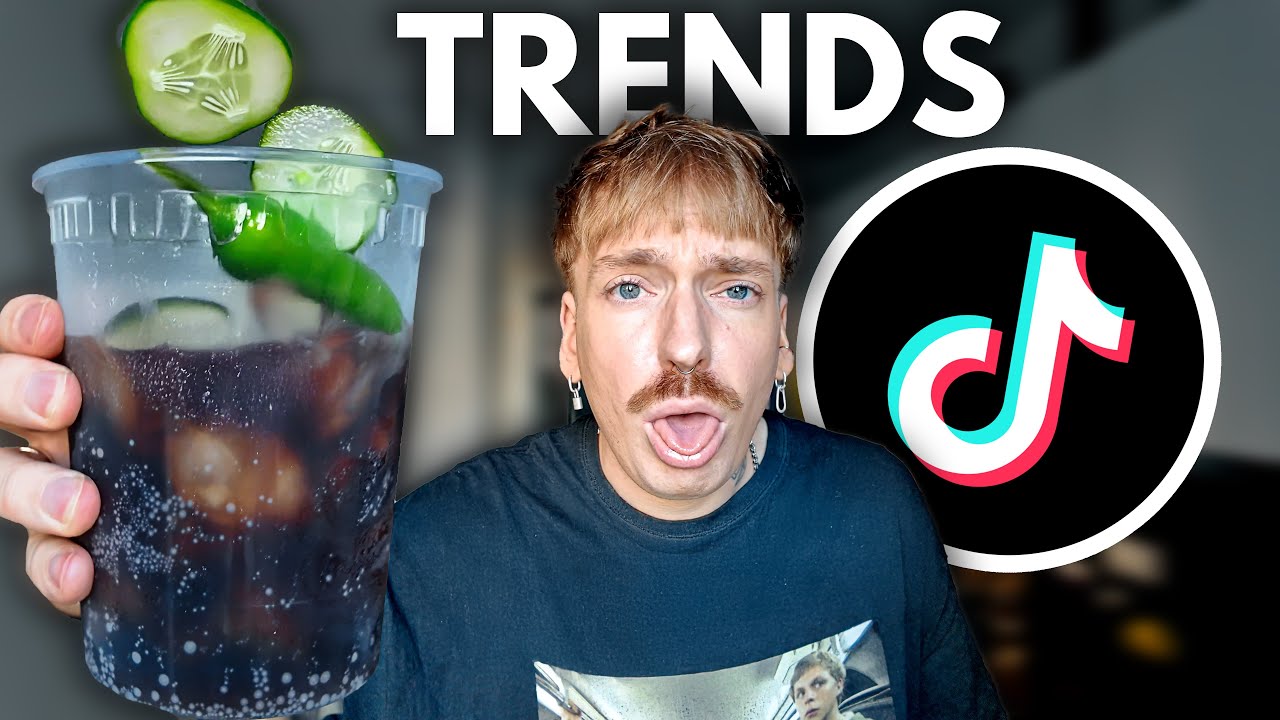 Diese neuen TikTok Foods Trends sind chaotic (u.a. Dua Lipa Cola) 👹🥒😭