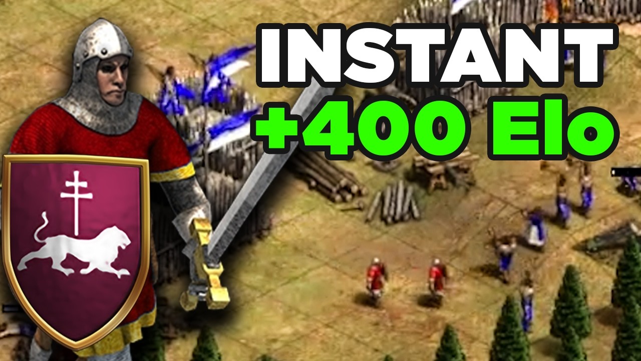 This is the BEST Strategy to Climb Elo in AoE2