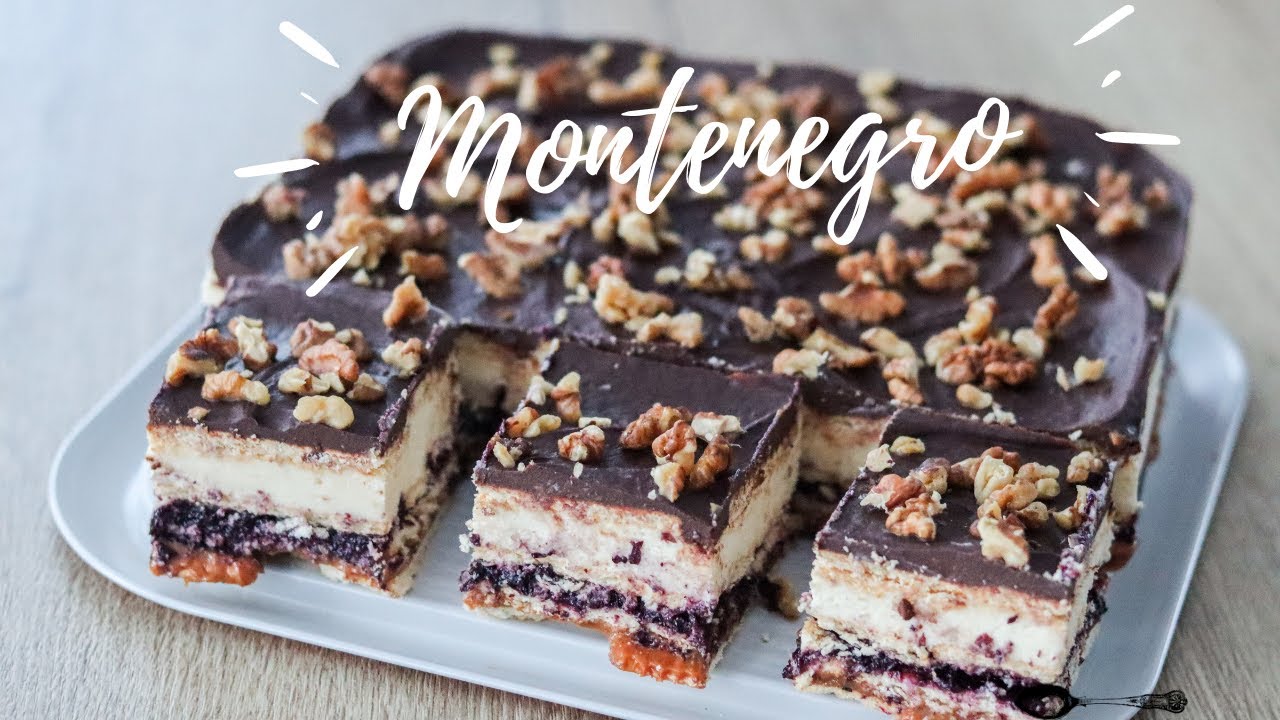 Montenegro - OBŁĘDNE ciasto bez pieczenia
