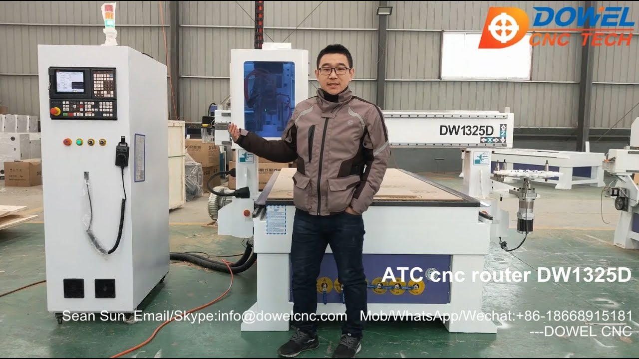 What a ATC cnc router can do? Chinese cnc router