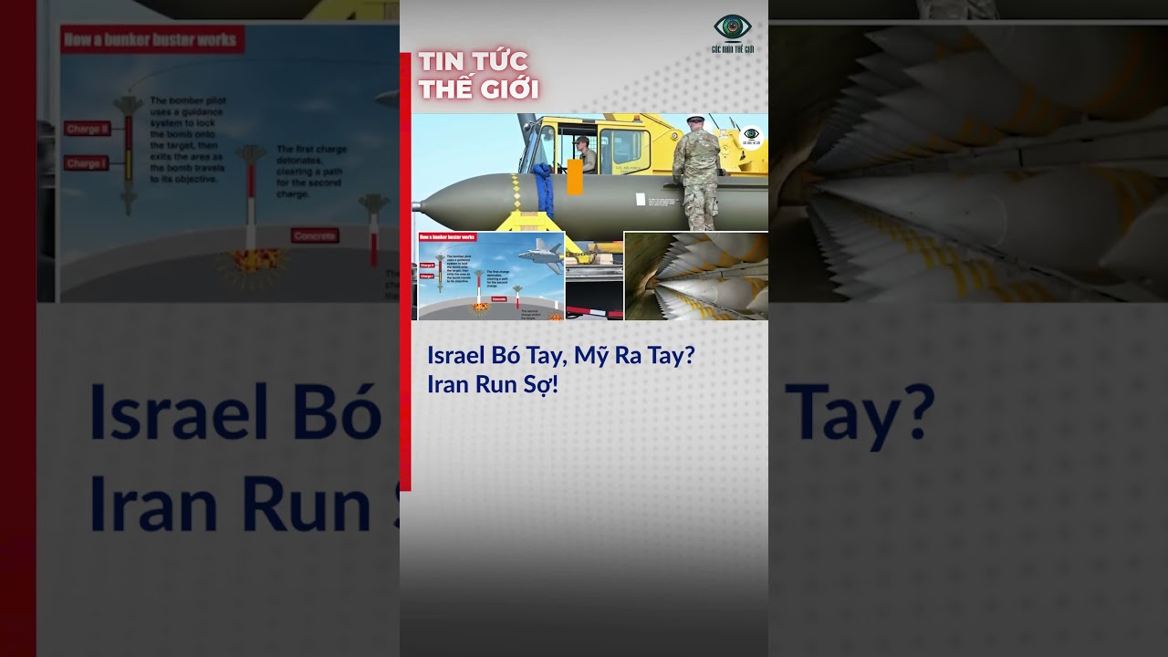 Israel B&oacute; Tay, Mỹ Ra Tay? Iran Run Sợ!