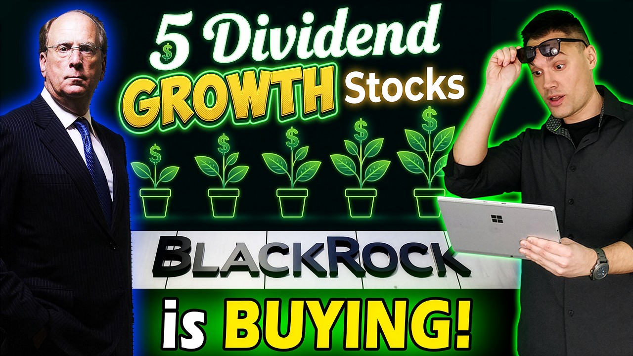 5 дивидендных акций РОСТА, которые BlackRock скупает прямо сейчас! 🚨