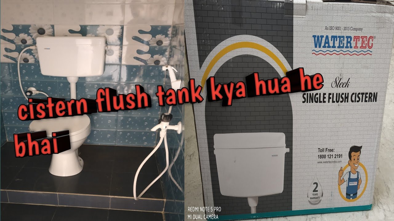 water tac single flush cistern unboxing # cistern assembly # flush tank assembly
