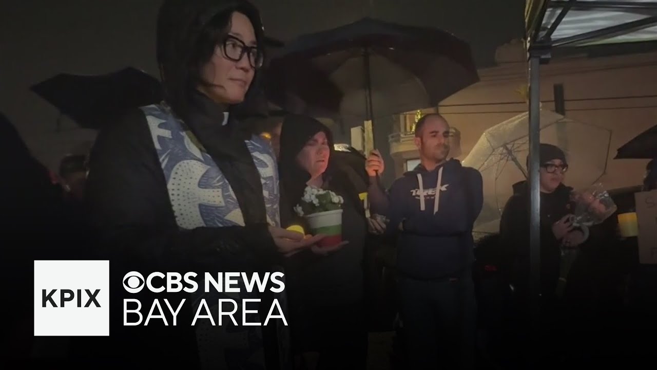 Vigil for Alex Pretti held at the San Francisco VA medical center