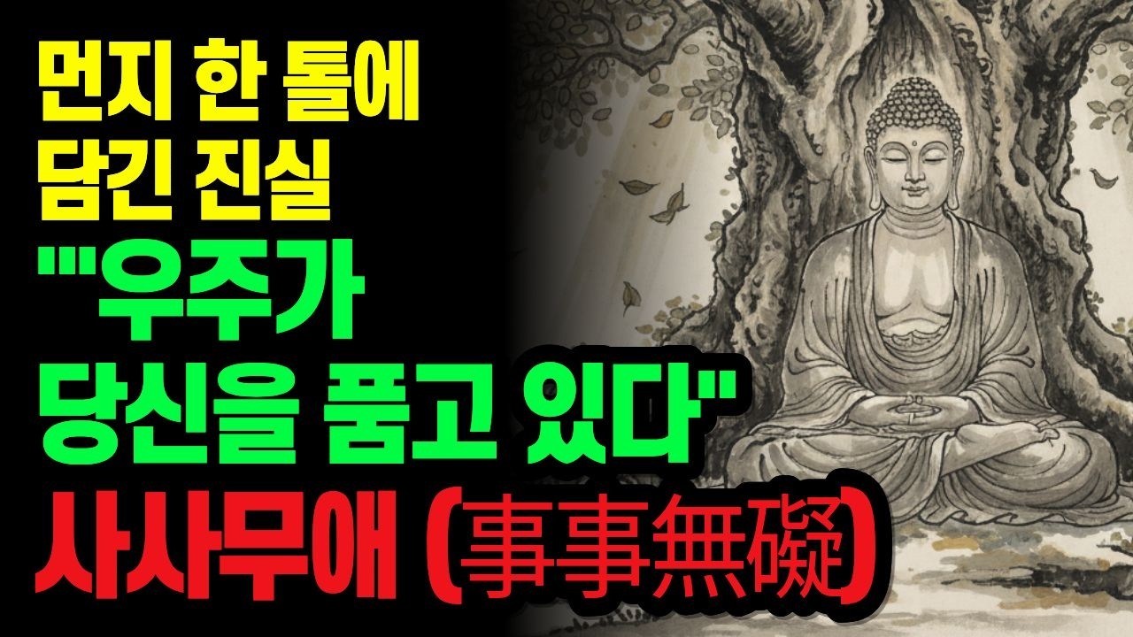먼지 한 톨 속에 온 우주가 담겨 있는 경이로운 부처님의 비밀 |'사사무애(事事無礙)',