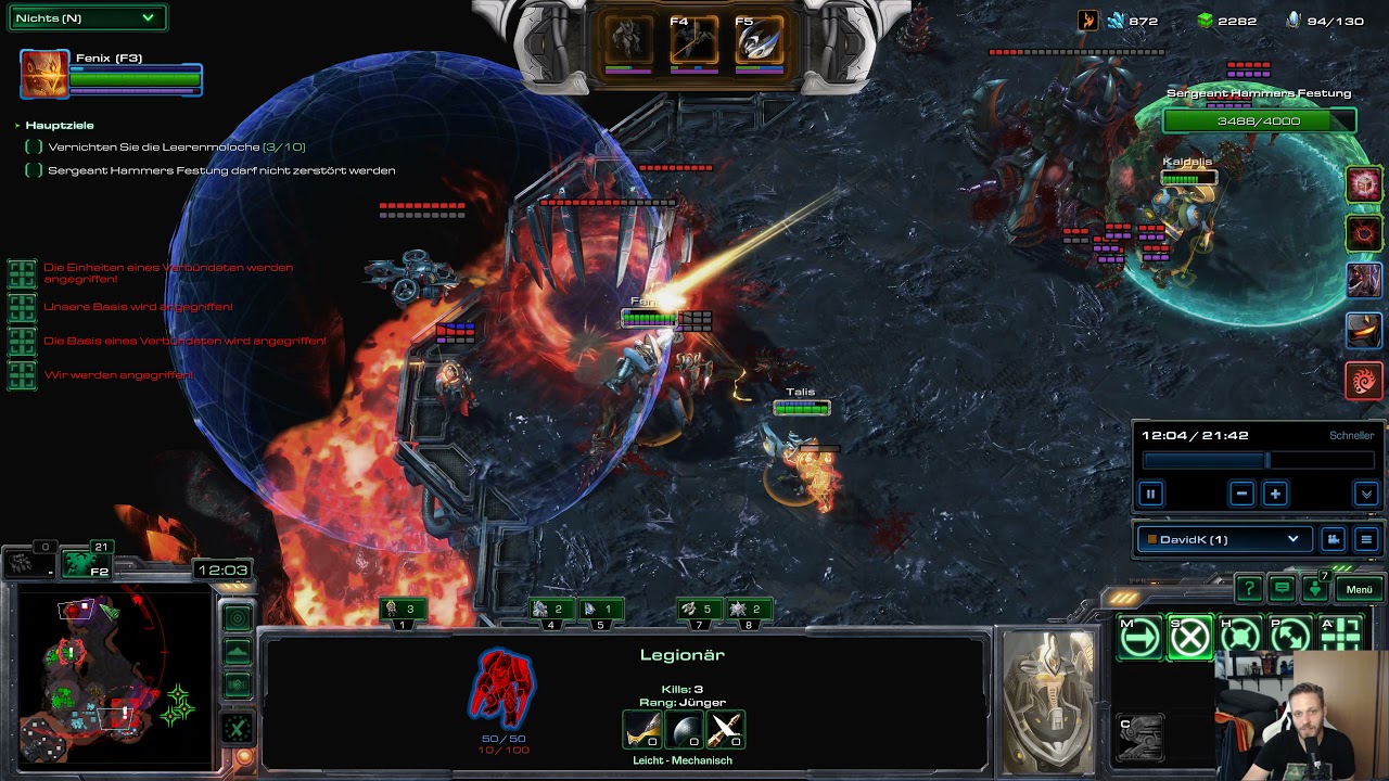 SC2 |Coop| Fenix P2/Dehaka P2 | Angriff aus dem Nichts | Brutal