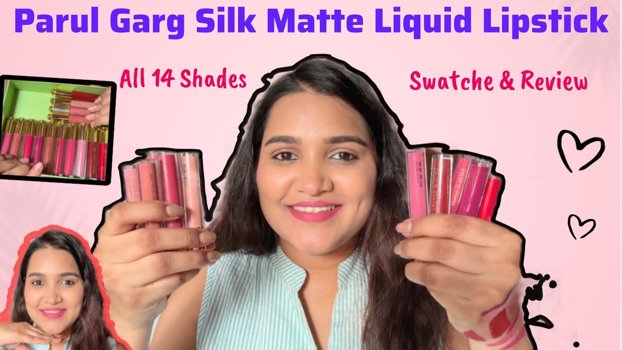 Parul Garg Silk Matte Liquid Lipstick | Honest Review & Swatches | Stylewithsneha