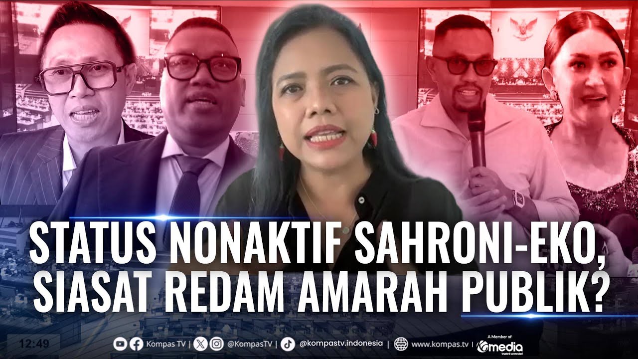 [FULL] Bivitri Soroti Status Nonaktif Anggota DPR Sahroni-Eko, Siasat Politik Redam Amarah Publik?