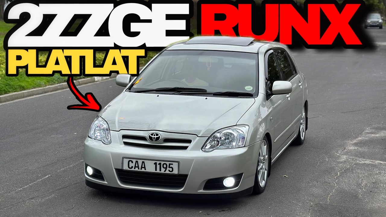 I Filmed the CLEANEST RUNX RSI in South Africa 🤯🔥(We burst the lift) #2zzge