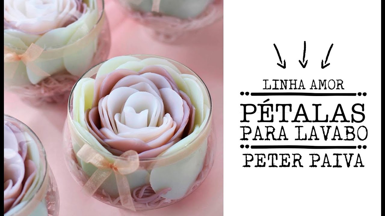 Pétalas para Lavabo Peter Paiva