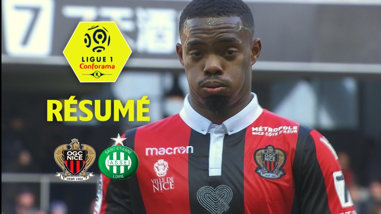 OGC Nice - AS Saint-Etienne (1-0)  - Résumé - (OGCN - ASSE) / 2017-18