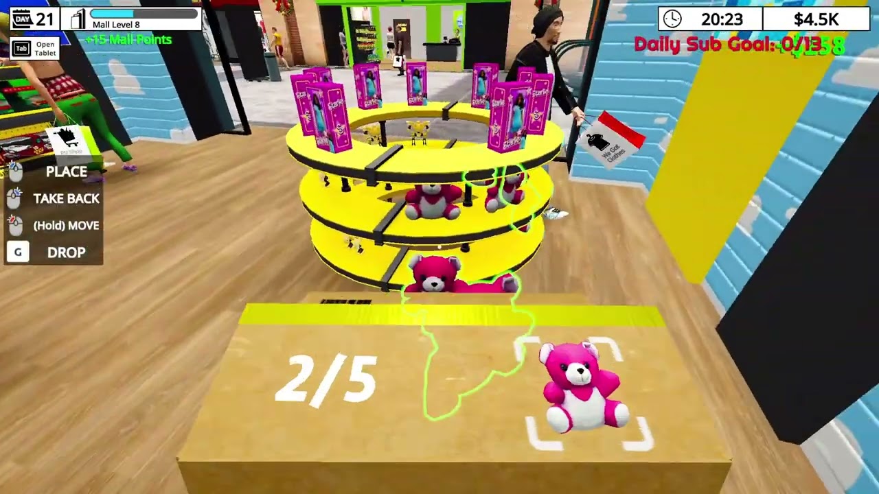 I Opened a Cosmetics Store FINALLY and Made Bank | Mall Simulator
