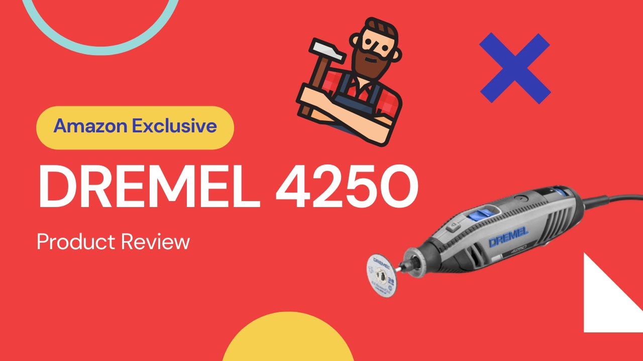 Dremel 4250 Multiutensile 175 W, Kit Multiutensile Amazon Exclusive