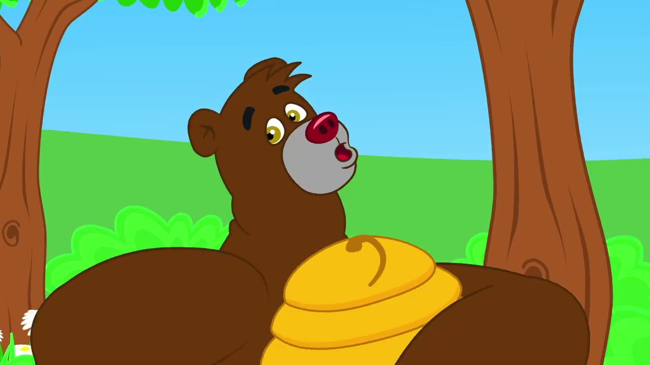 Cours Gros Ours, Cours ! | comptines éducatives originales avec les P'tits z'Amis
