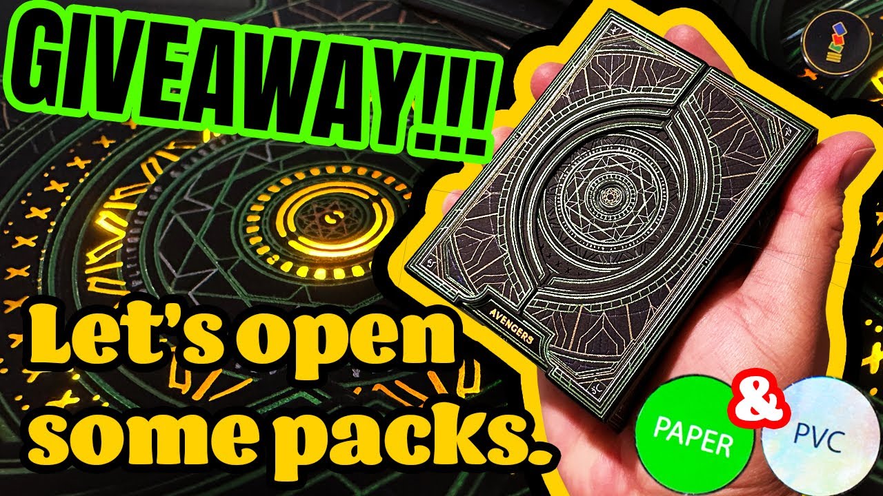 Plastic & Paper Versions! Doctor Strange V2 Mirror Dimension Playing Cards by Card Mafia!