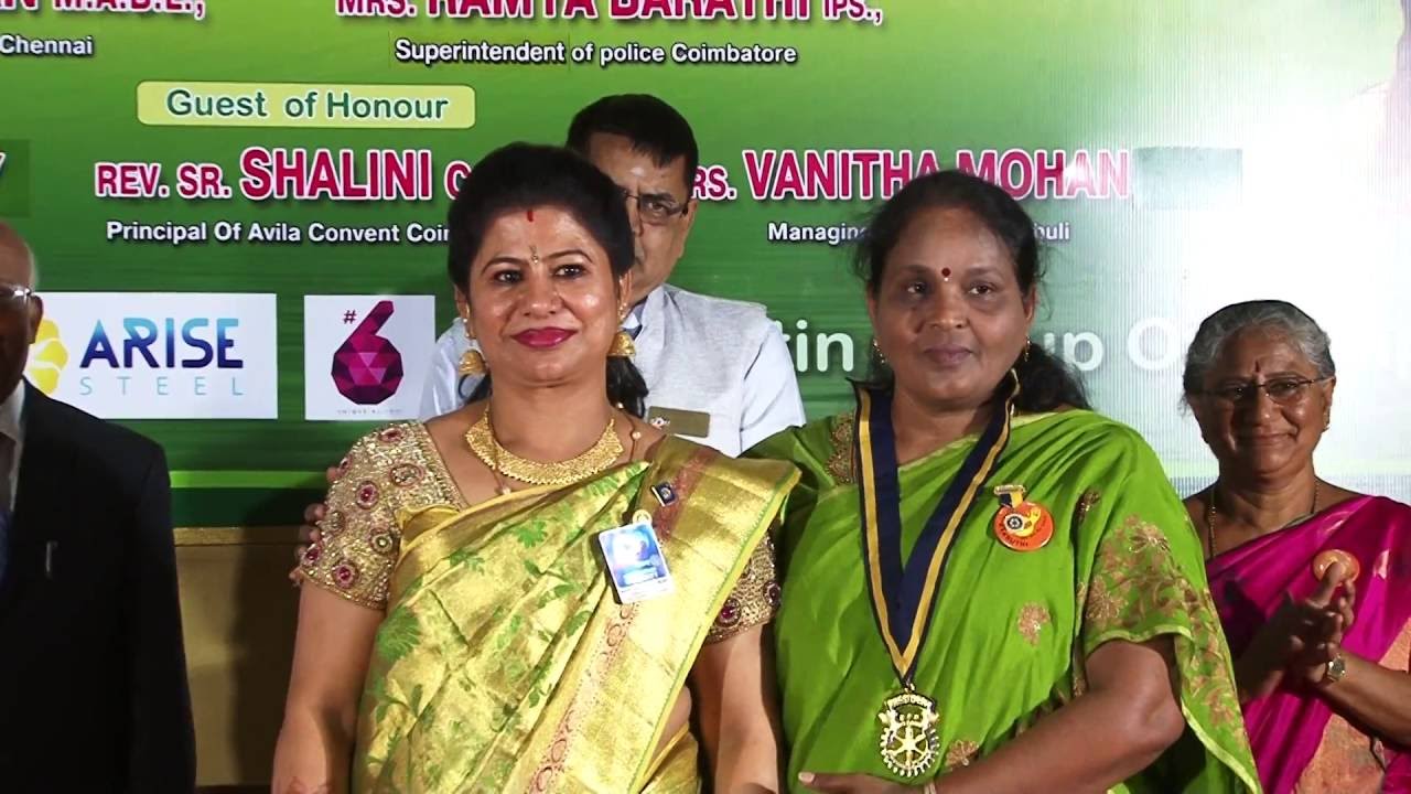 Rotary club of Coimbatore – Aakruthi installation 2016-17 part1