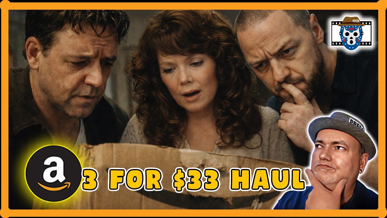 AMAZON 3 for $33 4K Haul | Another DAMAGED Movie | 4K Slipcovers and Steelbooks Always Ruined