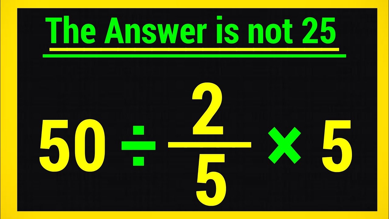 Can you solve this Simple Math problem! | Simplify PEMDAS Rules 