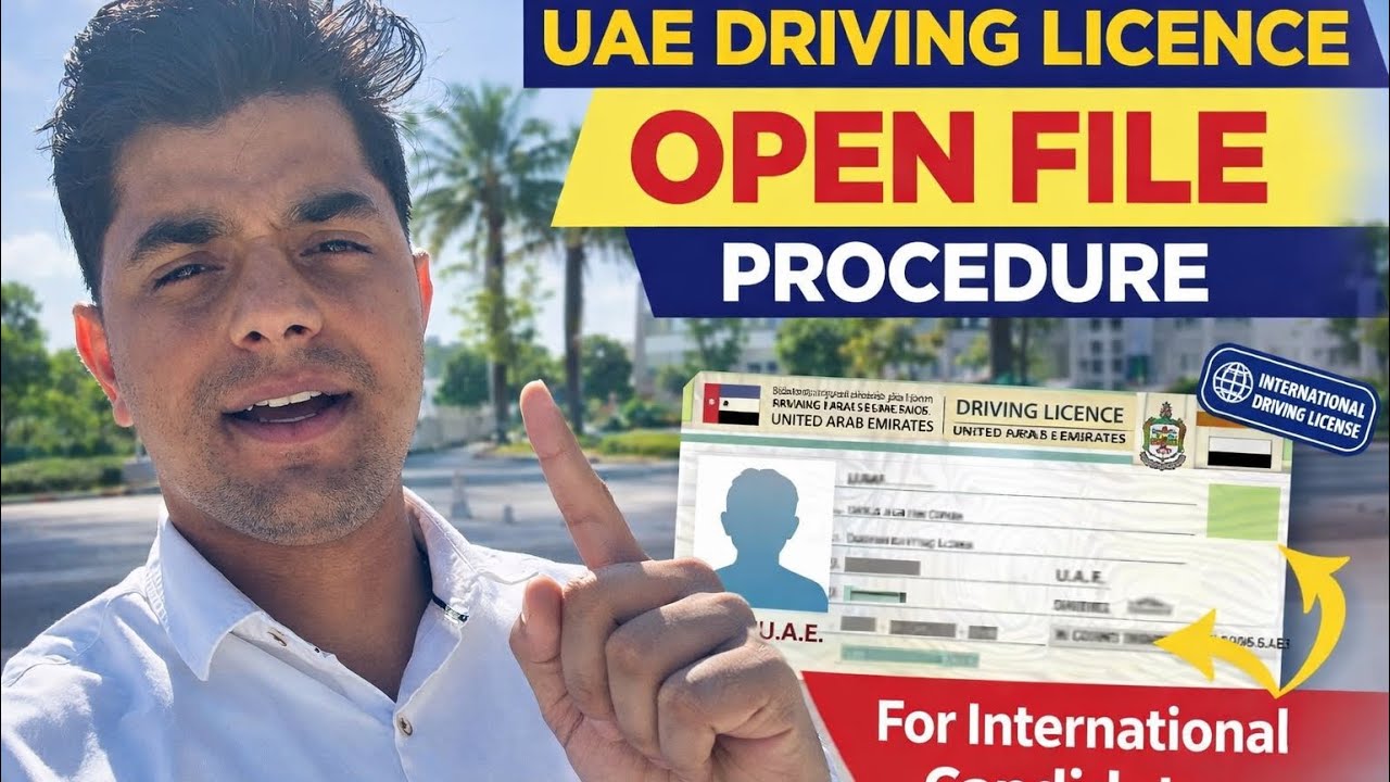 UAE Driving license ? 🚗🇦🇪 International candidates - watch this first !! #driving #uae #license 