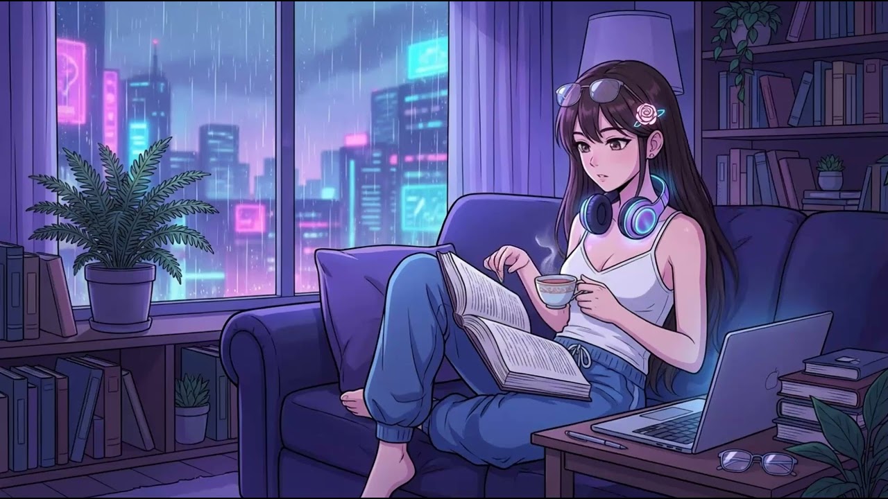 Seductive Lo-Fi for Writing & Chill | Midnight Noir Echoes