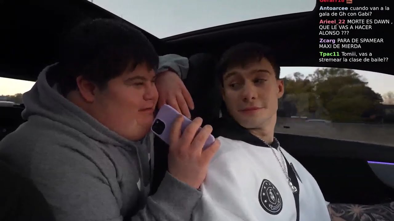 MAZZA charlando en el auto con ALONSO - stream 11/06