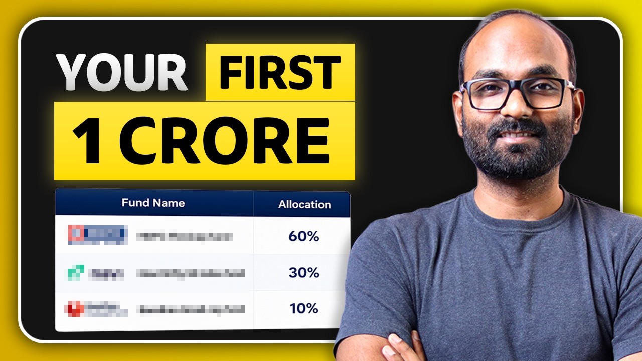 3 Mutual Funds Portfolio to Make Your First 1 Crore | Investing in Mutual Funds for 1 Crore Corpus