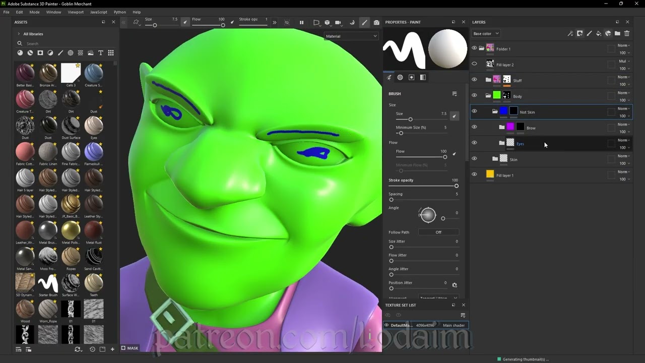 Goblin Merchant Timelapse
