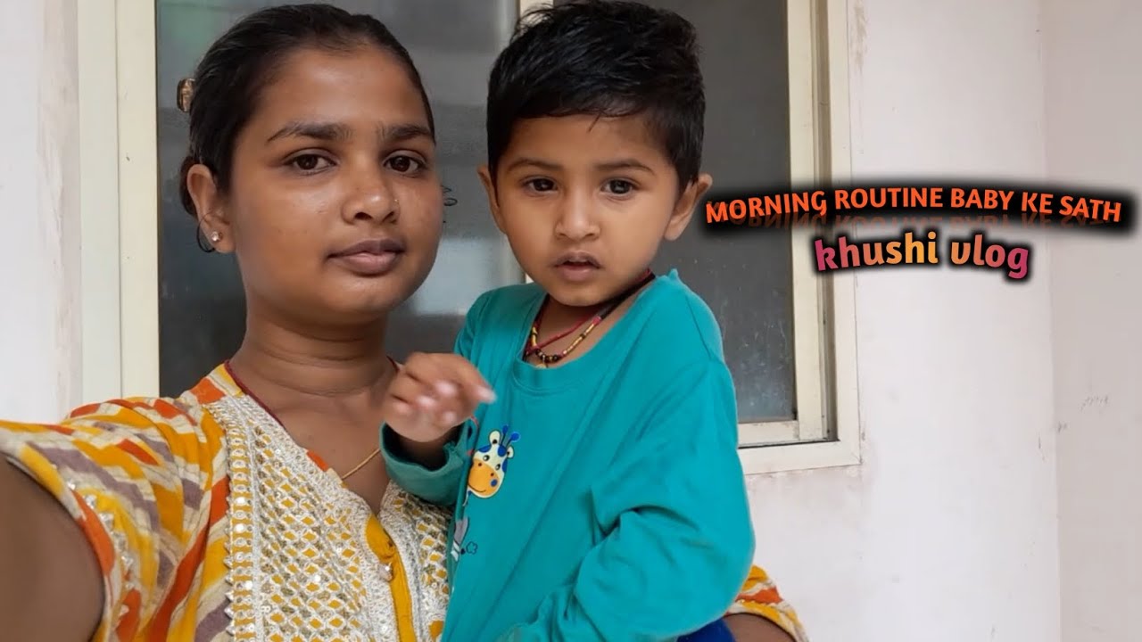 Indian Mom Morning Routine with 2 Year Baby | Realistic Mom Life Vlog🌞👶