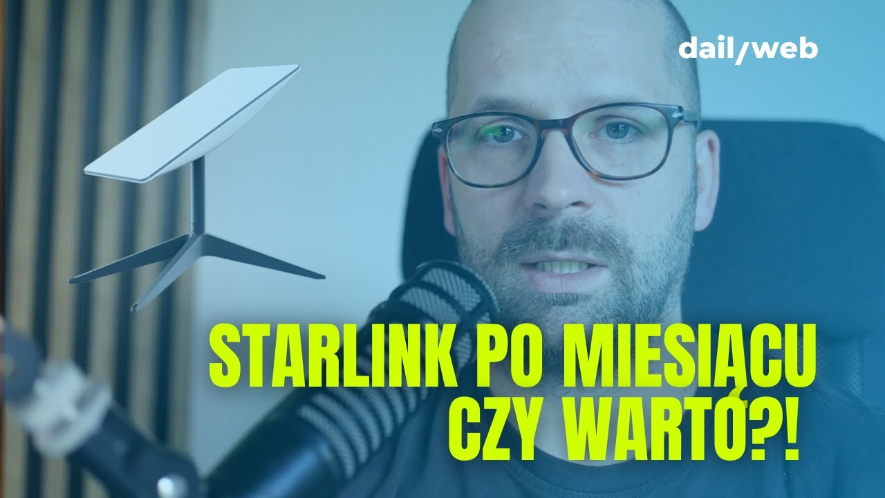Starlink - czy warto? Kilka moich wrażeń po miesiącu korzystania.