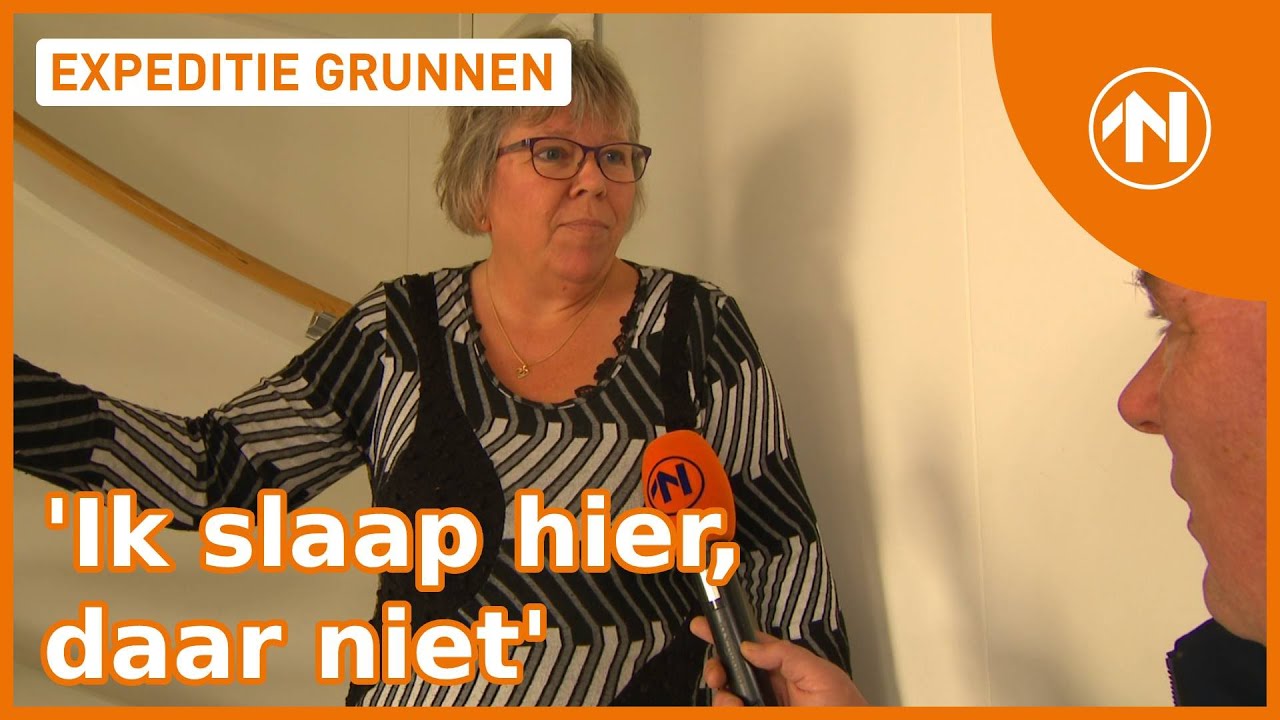 Protest vanuit een wisselwoning in Ten Boer