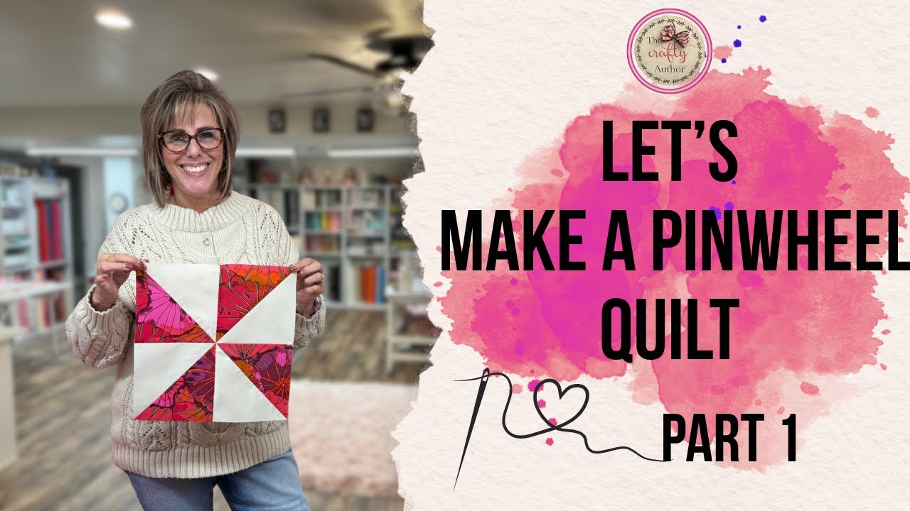 Quick Pinwheel Quilt Block Tutorial | 30 Minutes Start to Finish