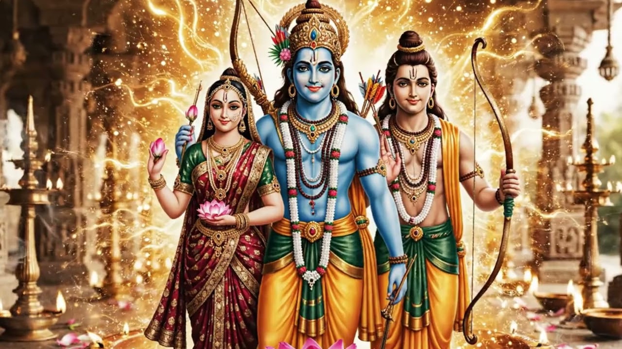 Peaceful Sita Rama Stotram | Morning Prayer for Prosperity & Love