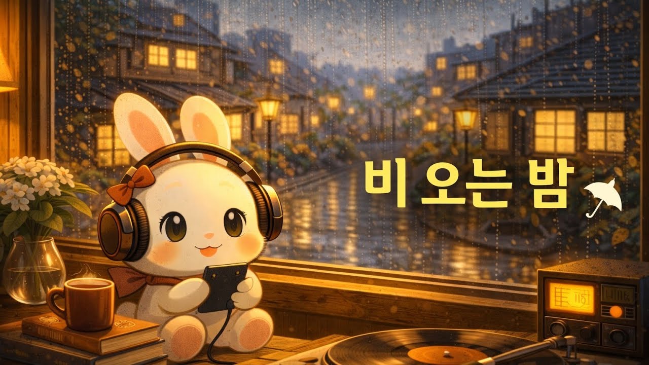 비가 내릴 때 듣는 음악  조용한 밤을 위한 감성 플레이리스트 (Rainy Night Music)
