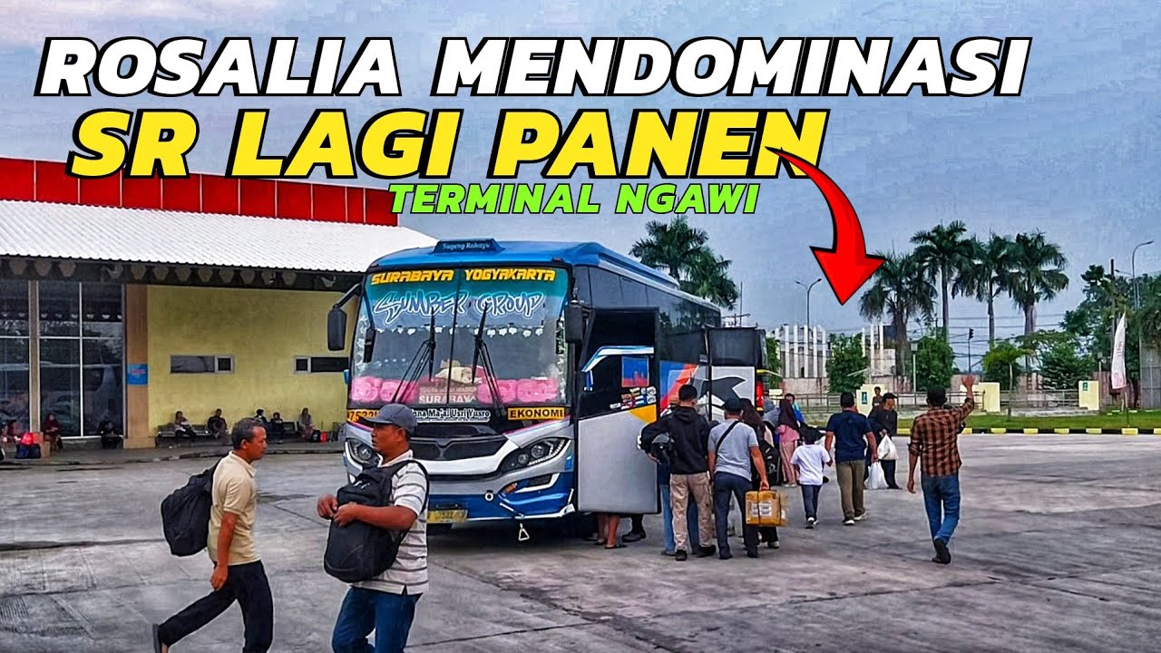 SEMAKIN SORE SEMAKIN RAMAI‼️TERMINAL NGAWI Terbaru