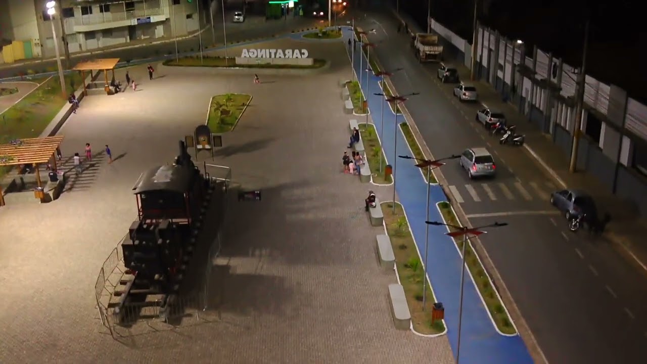 Praça da estação, Caratinga MG