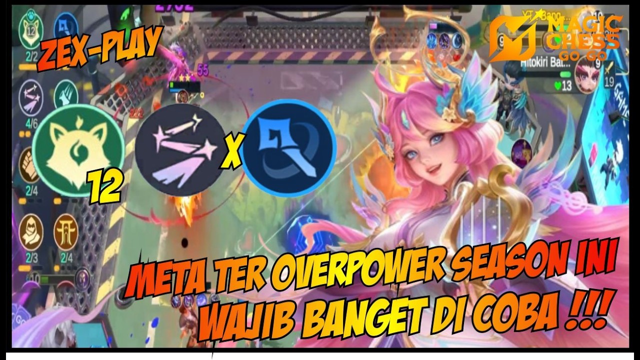 META TER OP SEASON INI 12 MEW LUMI MAGE - MAGIC CHESS GO GO #mcggidcreator #mcgg  #magicchessgogo
