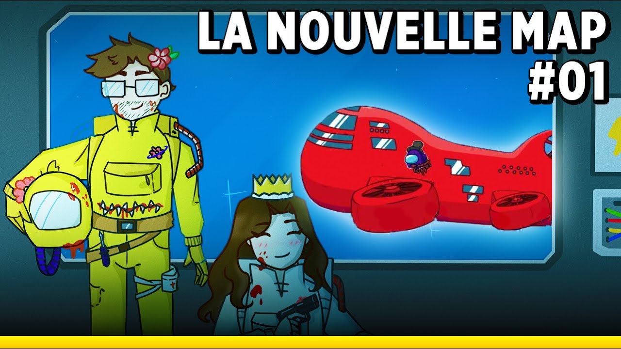 LA NOUVELLE MAP AMONG US avec la team #01 - PONCE REPLAY (31/03/2021)