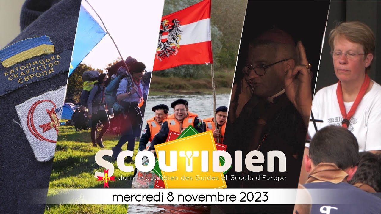 Scoutidien l'actu - #086 mercredi 8 novembre 2023