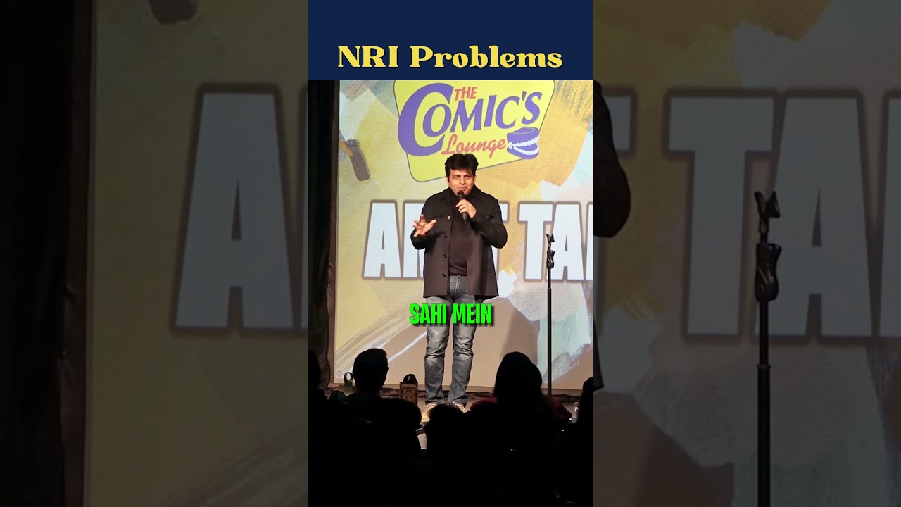 NRIs have their own problems  #amittandon #comedy #standupcomedy #nri #nonresidentindians