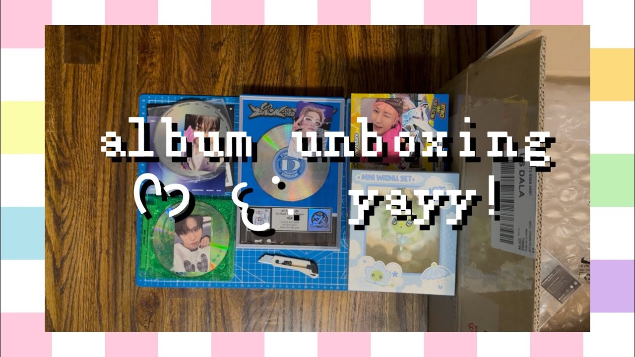 kpop album unboxing PART 2
