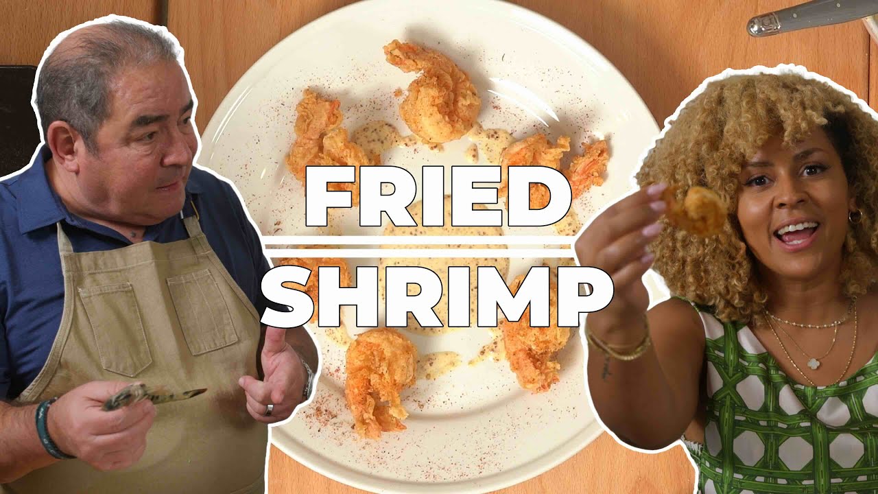 Emeril Lagasse's Homemade Fried Shrimp Recipe