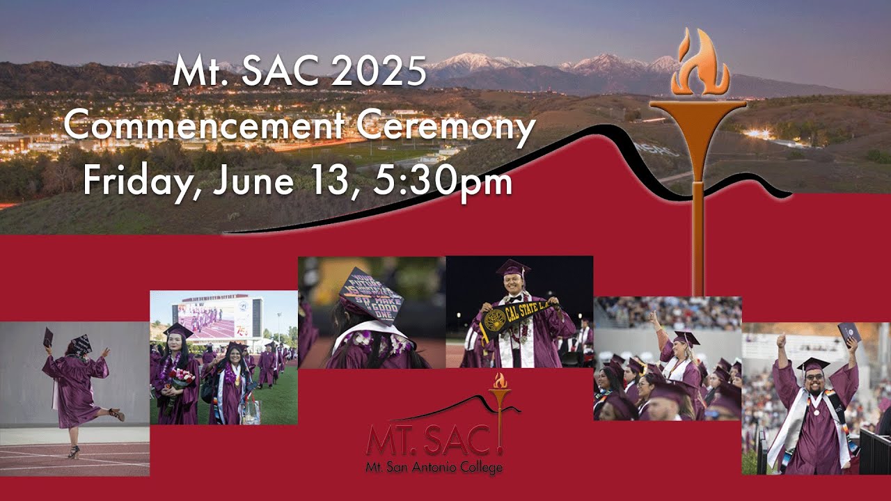 Mt SAC 2025 Commencement Ceremony