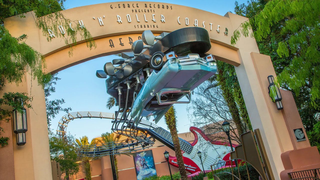 Rock ‘n’ Roller Coaster Starring Aerosmith Front Row POV 4K (I lost my sunglasses)