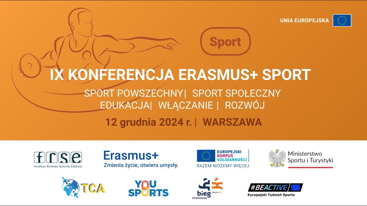 IX Konferencja Erasmus+ Sport | EN