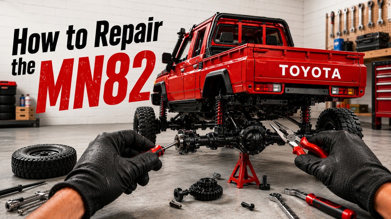 How to Repair an TOYOTA Land Cruiser LC79 Rock Crawler  – Full Step-by-Step Fix of the MN82 (LC79)