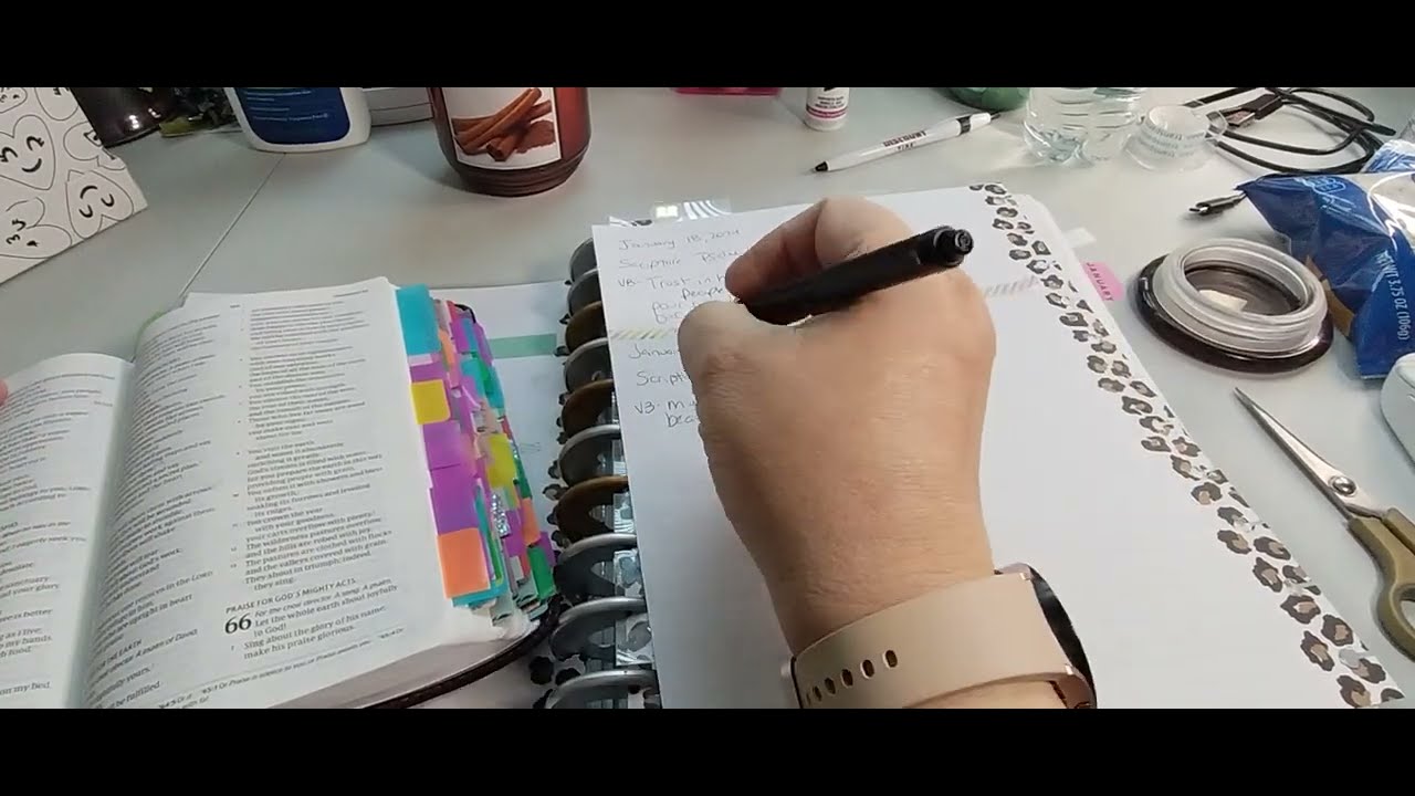 January 19, 2024 | Scripture Writing Plan |  31 Verses To Pray | Psalms 63:3 #scripturewriting