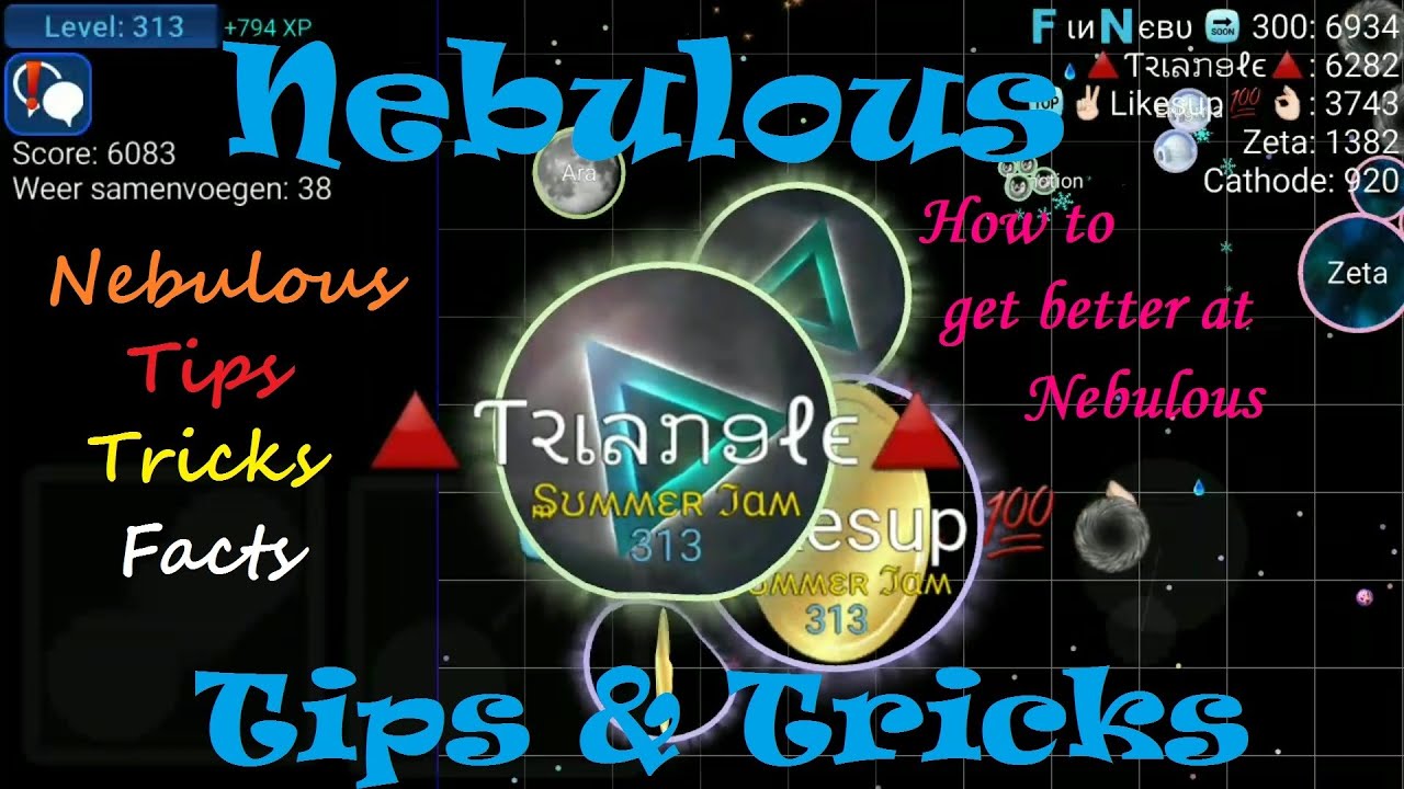 Nebulous - Tips & Tricks (How To Shoot Faster?!)