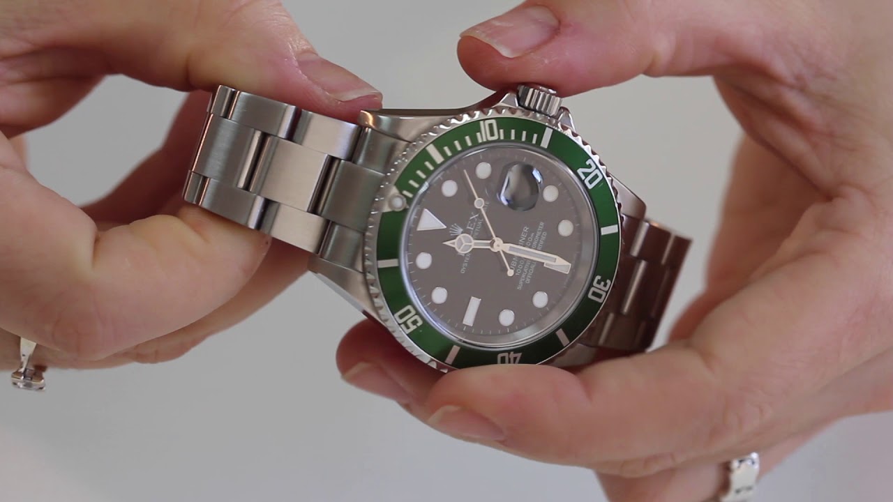 Rolex  Submariner Date 16610lv 50Th aniversary